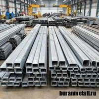 Картинка - Швеллер гнутый равнополочный 55x50x2 мм Ст.3 ГОСТ 8278-83
